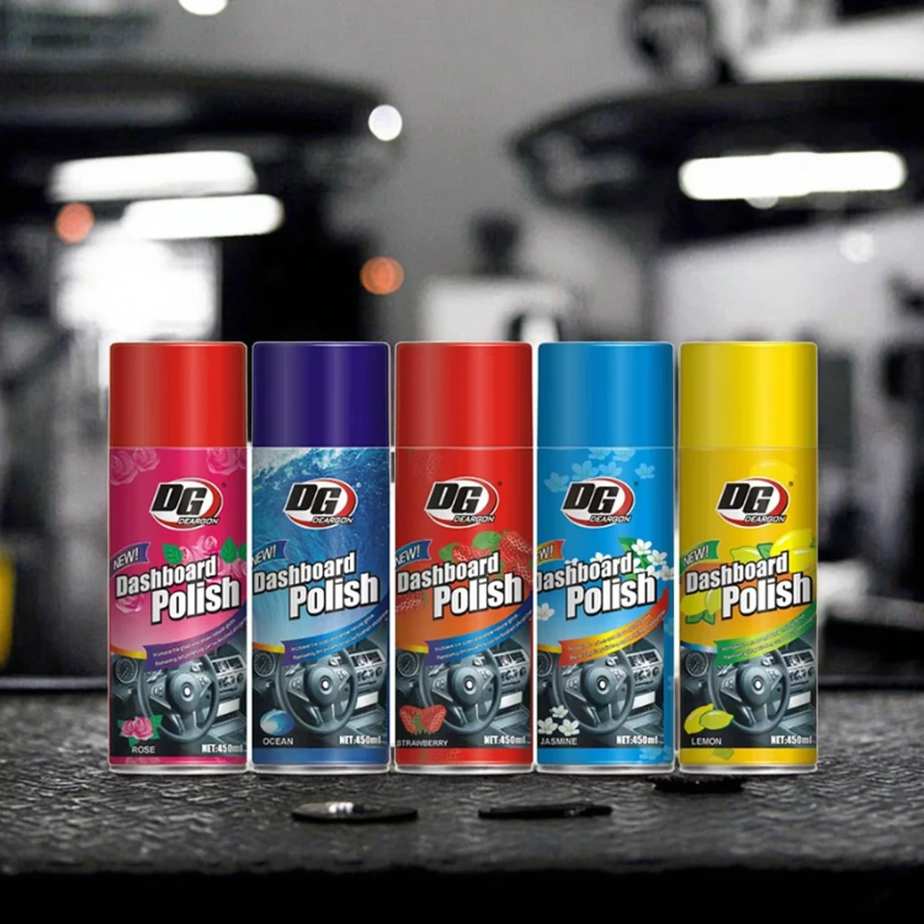 Silicone Dashboard Car Polish Wax Effective Auto Care for Automobiles and Motorcycles Car Detailing Product