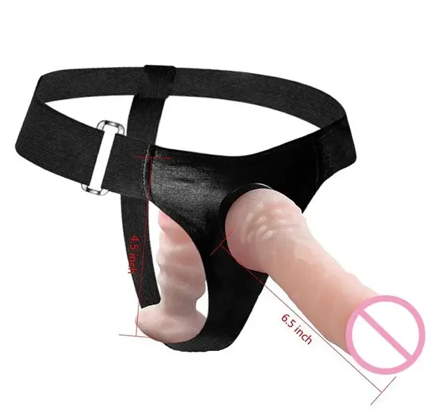 Remote Control Strap on Dildo Realistic Double Head Dildo With Belt Wearable Panties for Lesbian Sex Toys Women Couples