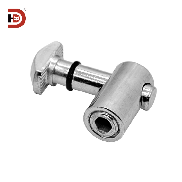 3040 Industrial Aluminum Profile Anchor Connectors with Built-in Right Angle Fasteners and 90/180 Degree Locking Components factory