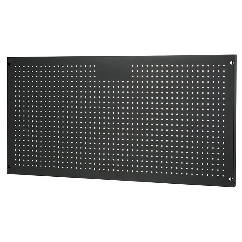 Cheap Price Big Size  Wall Mounted Metal  Black Pegboard Rack Hardware Tool Accessories Hanging Hooks  Storage Shelf