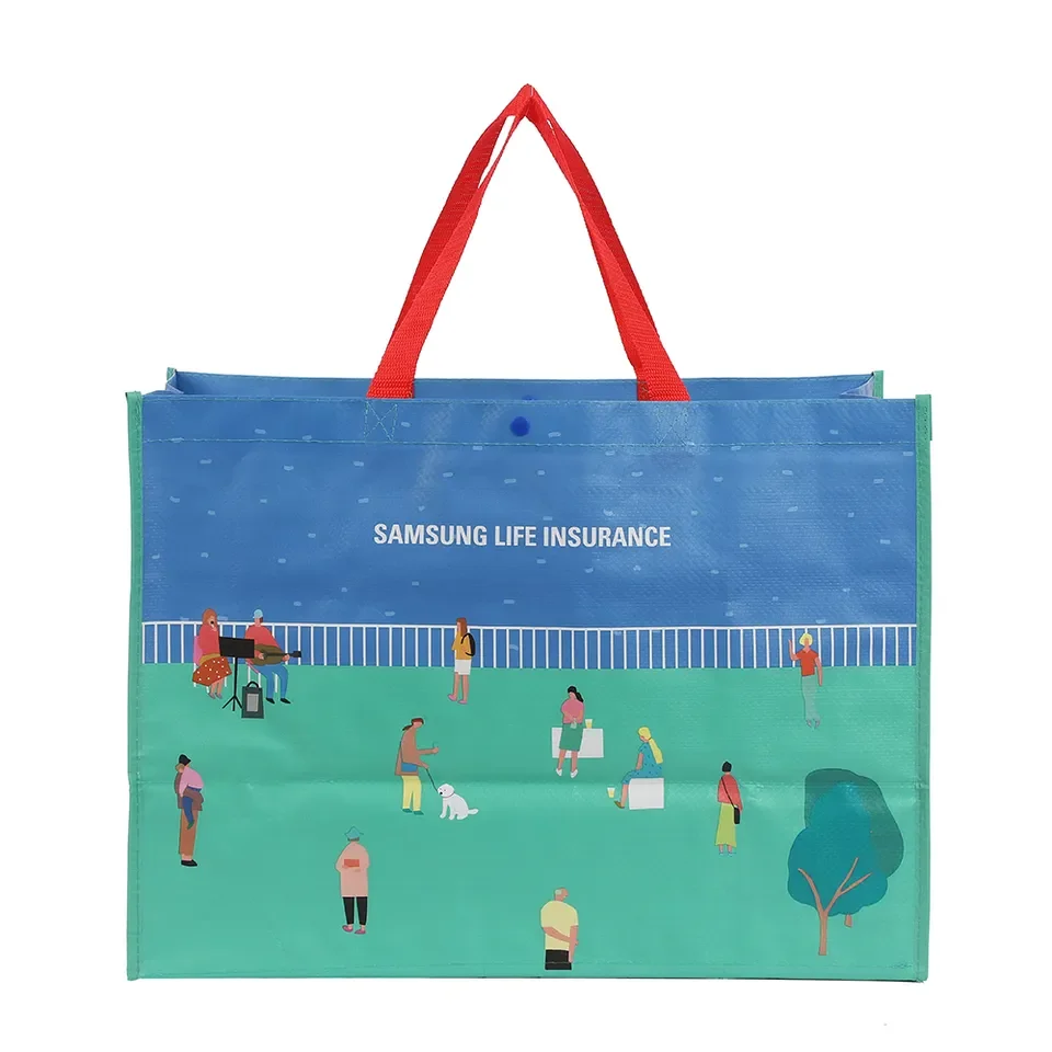 Wholesale Shopping Bag Recyclable Laminated Pp Non Woven Bag With