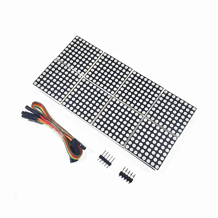 Stock Max7219 1/2/4/8/16 Dot Matrix Module 1/1x2/1x4/1x8/2x2/2x4/2x8 ...