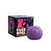 face purple pom-pom