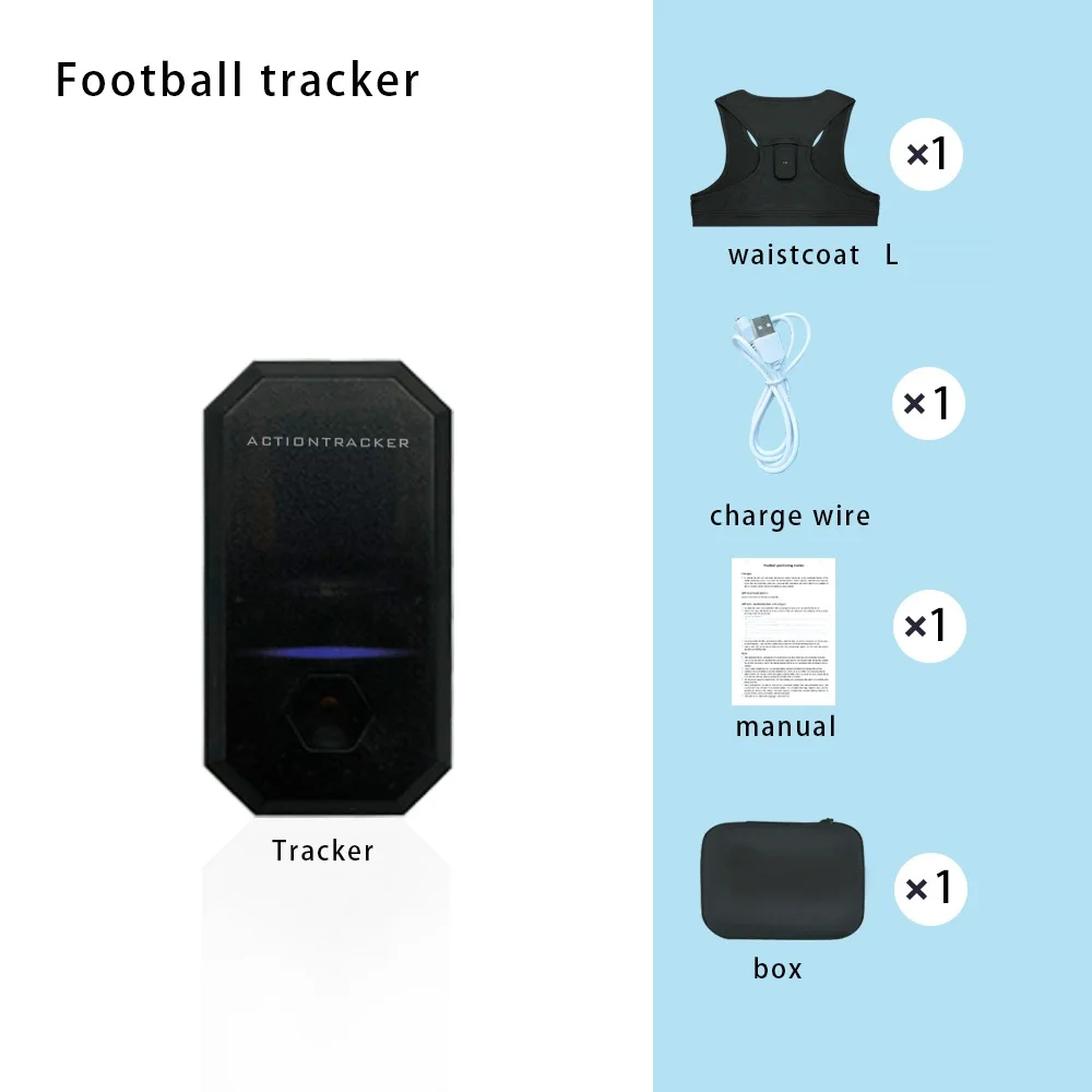 Smart GPS Football Activity Tracker Soccer Training Equipment With App Football Wearables Soccer Data Analyze Equipment manufacture