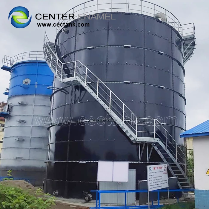 Water Glass Lined Steel Storage Tanks, Capacity: 10000 KL