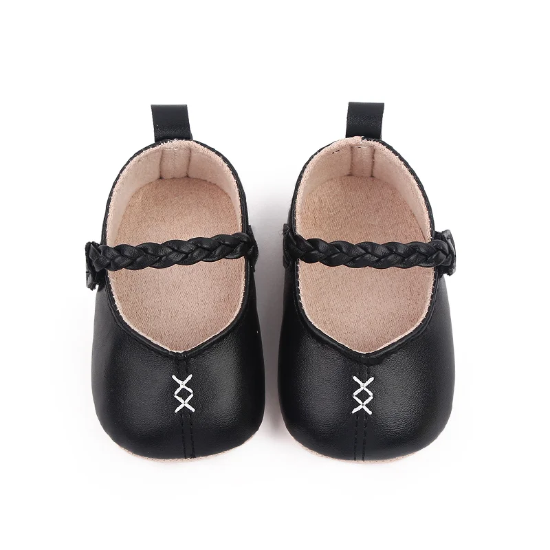 Directly Factory Hot Selling Cheap Soft Sole Newborn Infant Baby Shoes for Girls factory