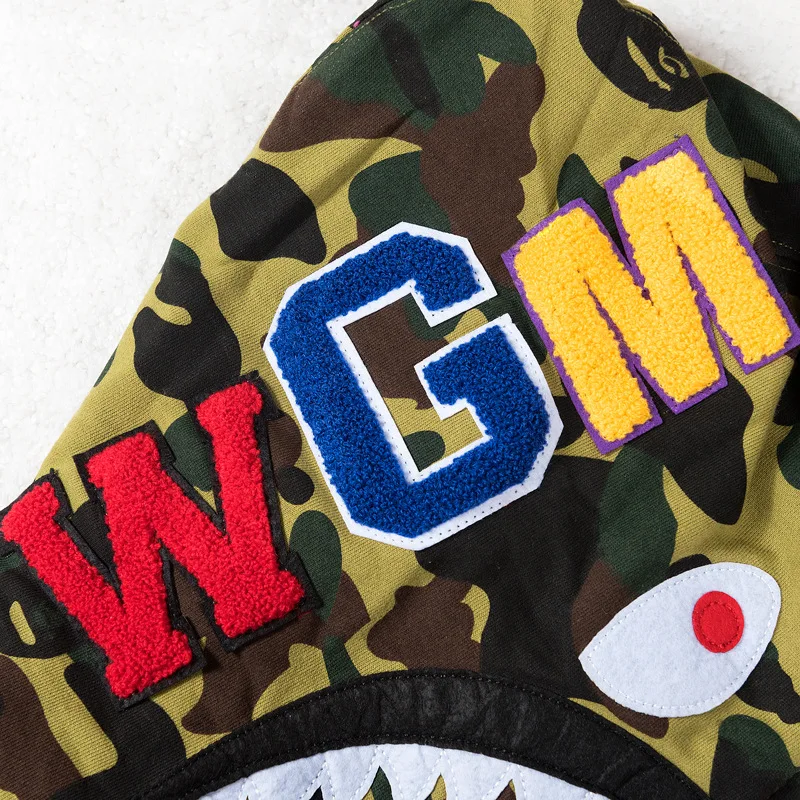 bape check moletom com capuz