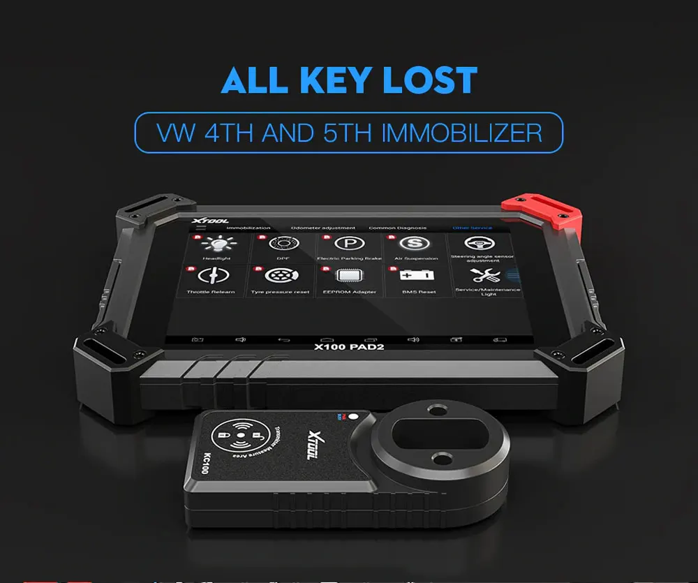 Factory Price XTOOL X100 PAD2 CarKey Programmer OBD2 Immobilizer With Diagnostic Auto Scanner Xtool Pad 2 4 System Diagnosis