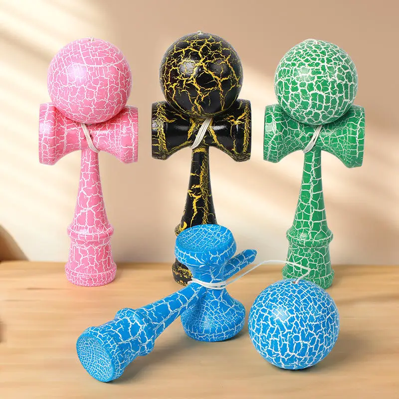 OEM&ODM Customize Wholesales New Hot Sell Kendama 18cm Kendama Balls Japanese Toy Usa Kids Wooden Kendama Toy