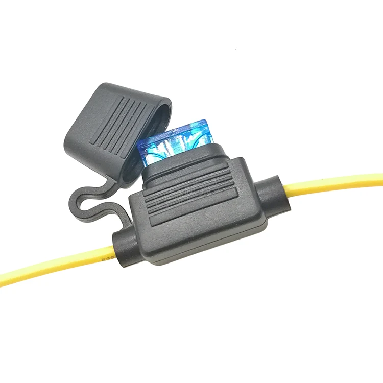 Porte-fusible ATO/ATC étanche en ligne, Mini lame standard auto 12V, robinet à fusible de circuit supplémentaire pour voiture ATM ATC, en stock