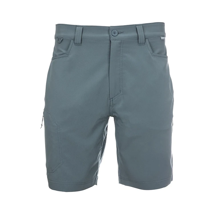 Mens Plain Dry Fit Nylon Stretch Fishing Shorts Elastic Waist Fishing Shorts For Men Buy