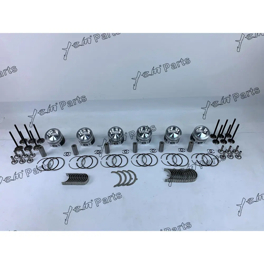 Engine Parts Piston Kit With Bearing Set Valve Train for Caterpillar C6.4 Engine 4