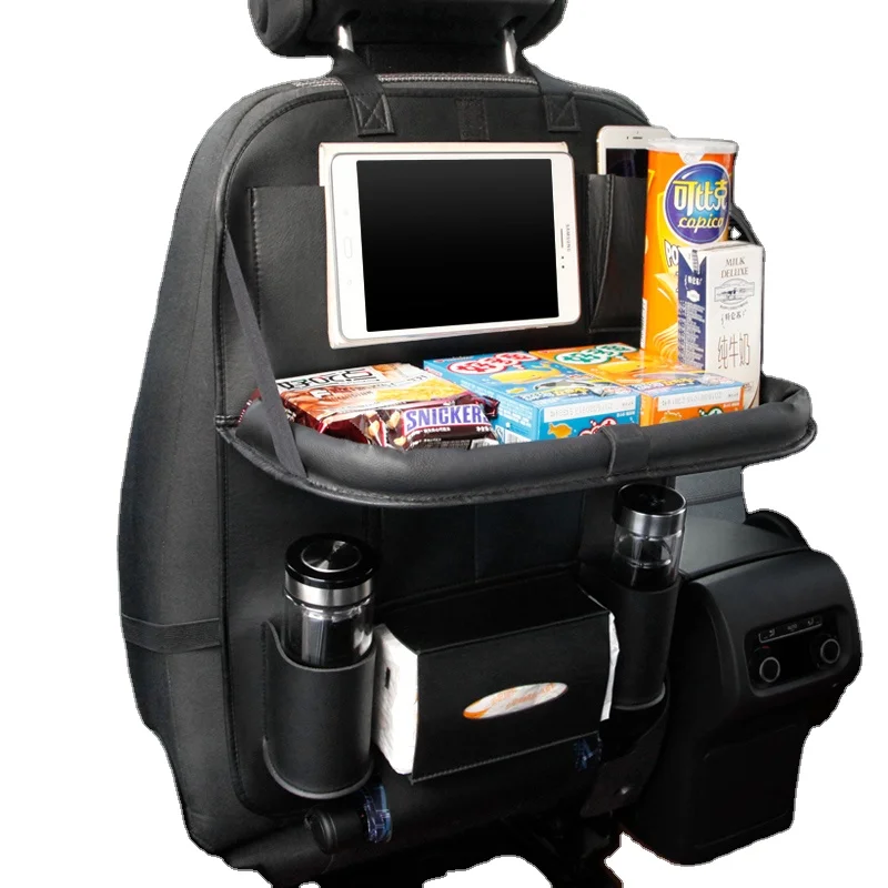 折りたたみ式カーダイニングテーブル付きレザーカー後部座席オーガナイザー Buy 車後部座席オーガナイザー 後部座席の主催 車と Foldabletable Product On Alibaba Com