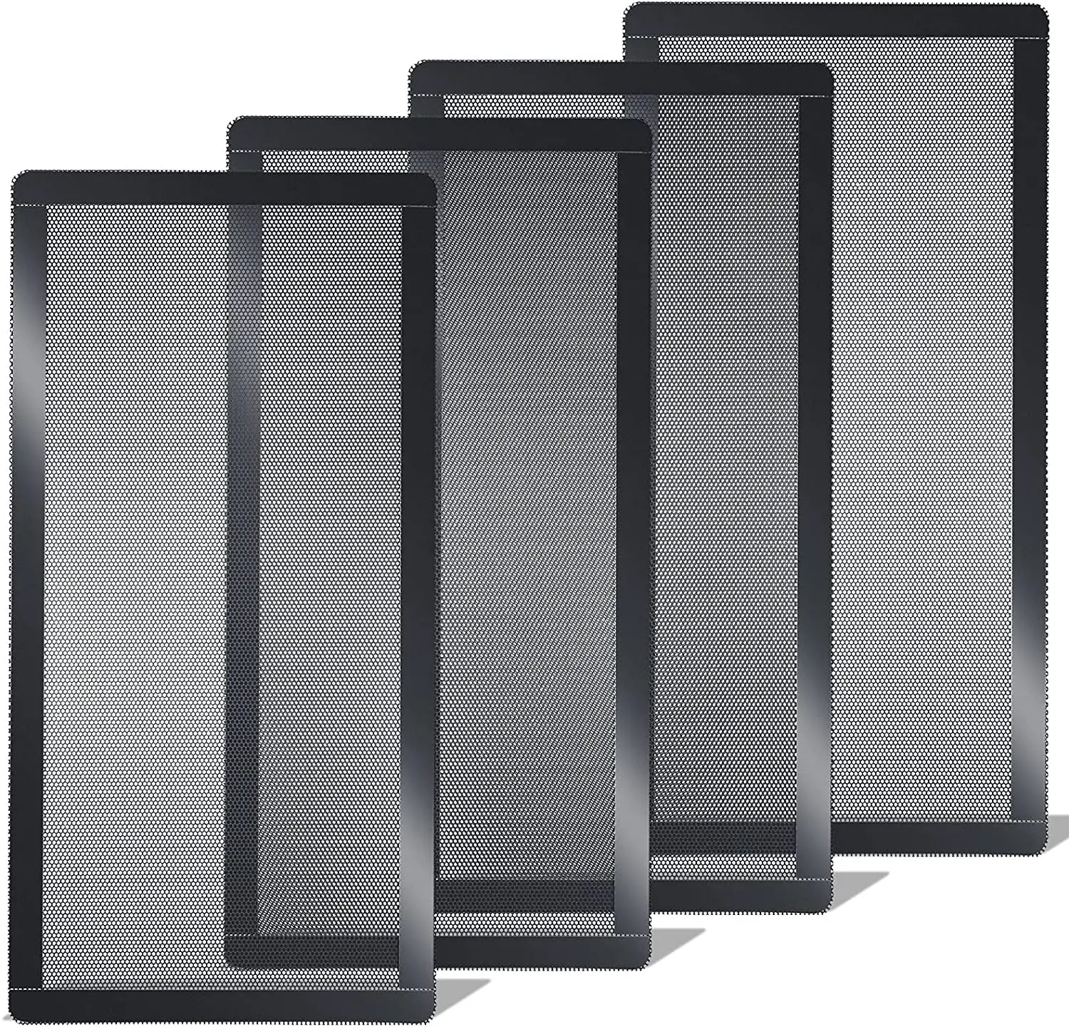 120x120mm PC Dust Filter, 5Pcs PC Case PVC Magnetic Frame Dust Filter Mesh