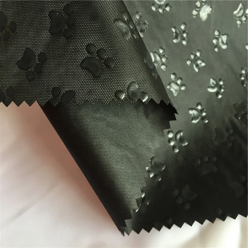 PVC Anti-slip Resistant Silicone Paw Dogs Coated Print Non-slip Non slip Fabrics