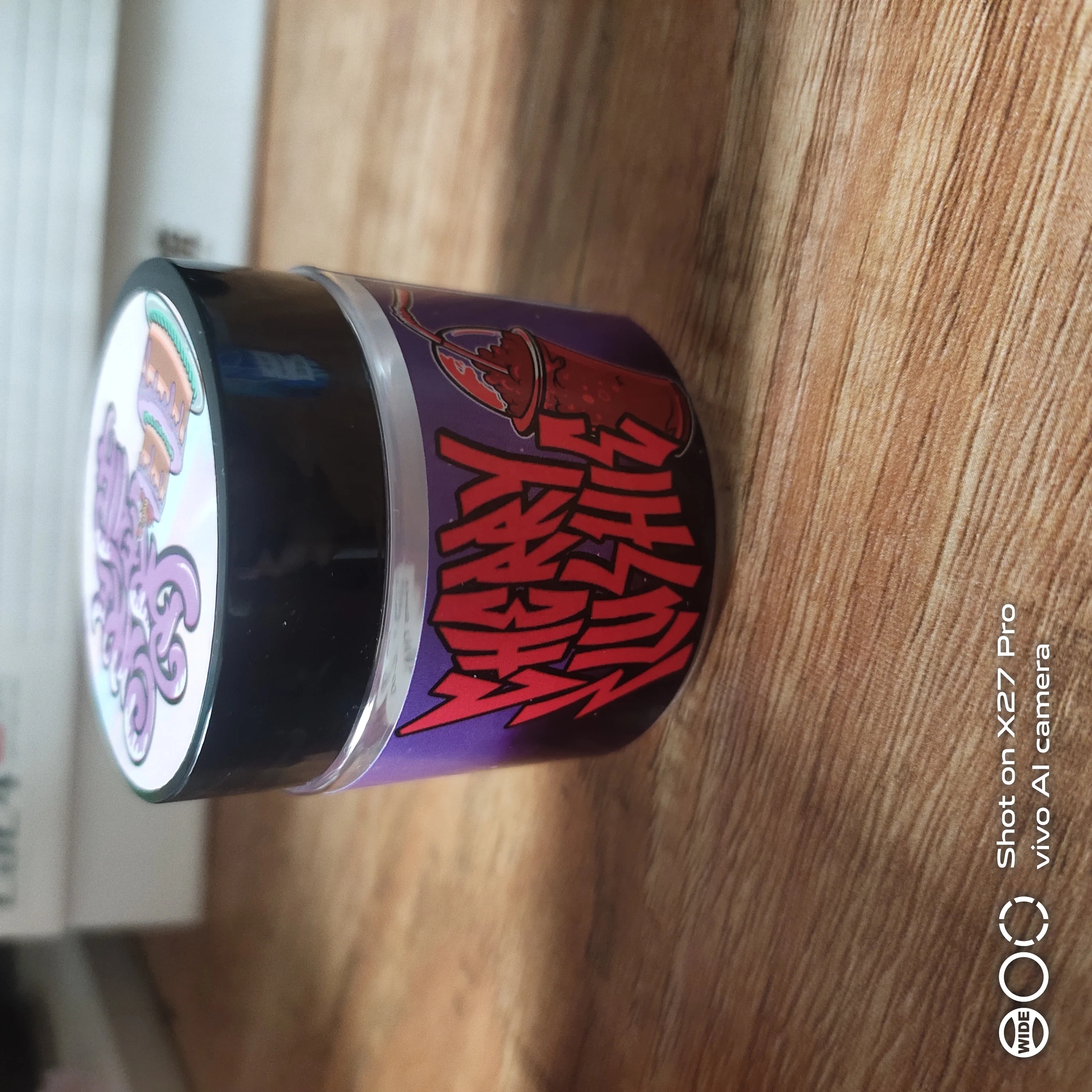 60ml 2oz Zkittlez Edible Pet Plastic clear Cali Stash Jars with Screw Lids-custom Dry Herb Flower Holographic Labels Stickers