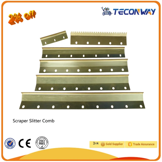 China Factory Customized Flexible Durable Noodle Scraper Comb of Noodle Making Machine