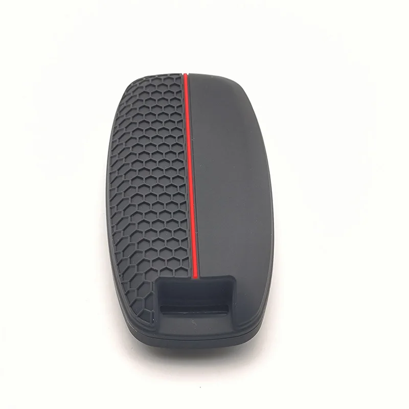 Leather Car Key Cover Smart Remote Fobs Case Auto Accessories for Nissan Versa Pathfinder Rogue Qashqai Ariya X-Trail 2023 2024