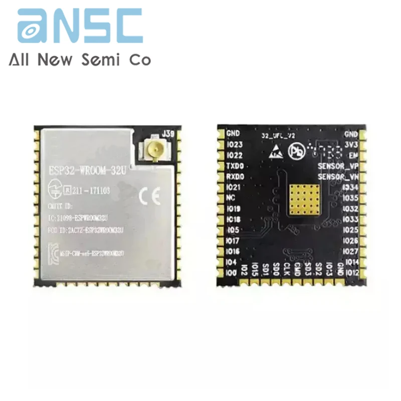 New Original ESP32-WROOM-32D-N8 Wireless Chip Module Support Wifi And Wireless Esp32 wifi chip ESP32-WROOM-32D-N8