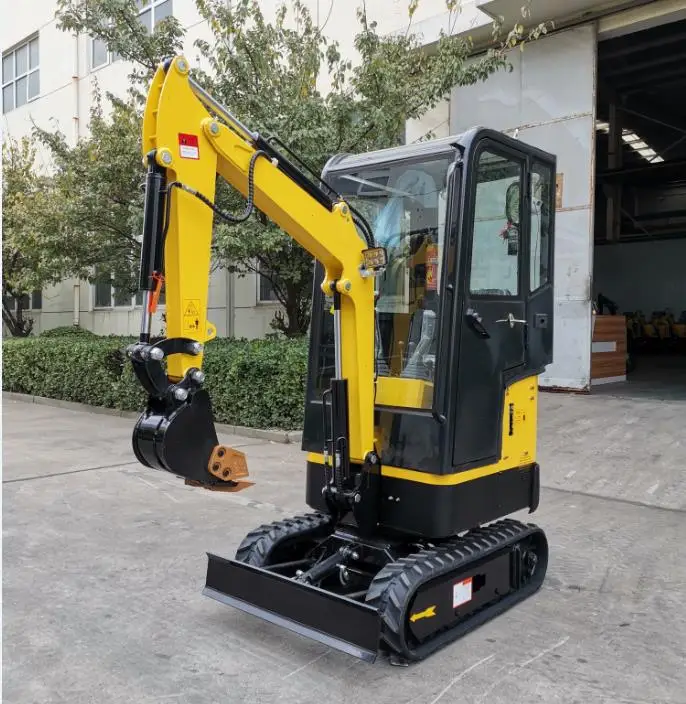 Shandong Factory Bucket Spoon Excavator Microbagger Minibagger Excavator High Quality