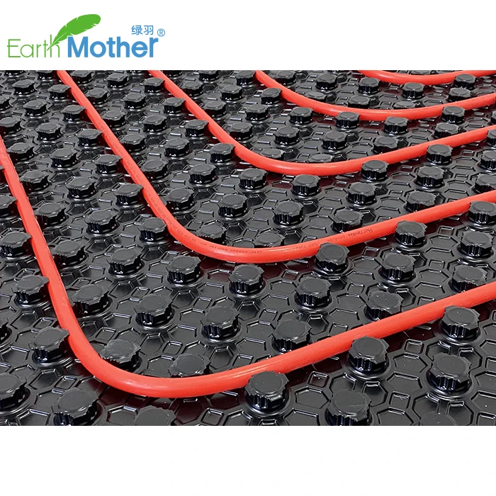Modern Design Radiant Cooling Panel with 16mm Pipe Hydronic Floor Heating Insulation Infrarrojos Folios Radiantes
