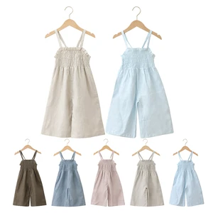 Latest China New Model Summer Baby Clothes Sleeveless Romper Slip Design Children Jumpsuit for Daily Life