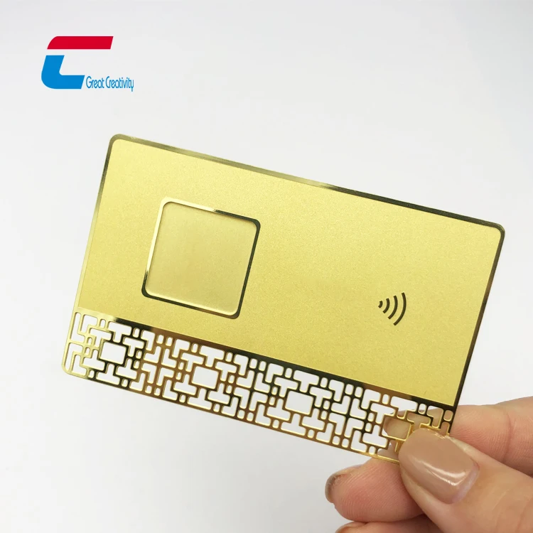 Hot Selling Luxurious 24K Gold Metal Crafts Gift Card Gold Embossed Business Cards Design Gold Embossed Metal Business Card