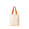 Bolsa de lona natural, estilo personalizado.