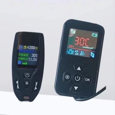 2023 Lcd Distant Control Parking Heater Parts Lcd Switch with Remote Control for diesel air Car Heater Knob Digital Switch