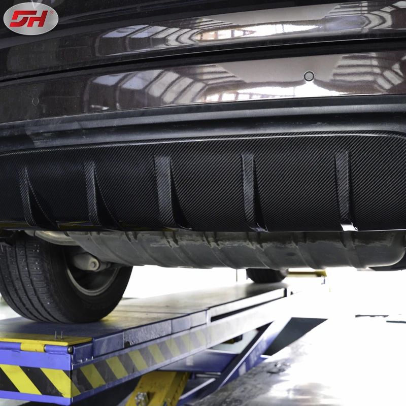 958.2 carbon fiber material rear bumper rear diffuser for Porsche Cayenne 958.2 2015-2017 years