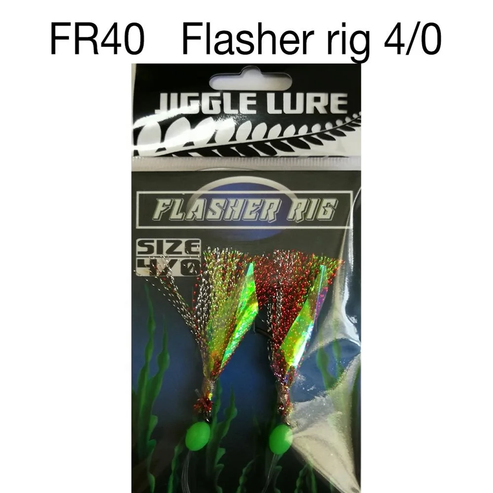Flasher fishing rigs 4/0 60lb trace