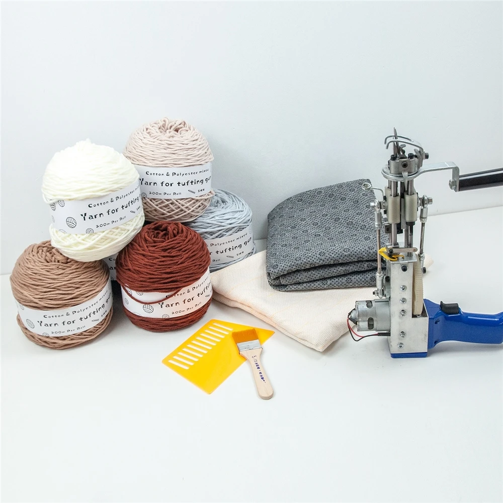 Diy Tufting Gun Rug Yarn And Fabric Kits Buy Yarn For Tufting Gun
