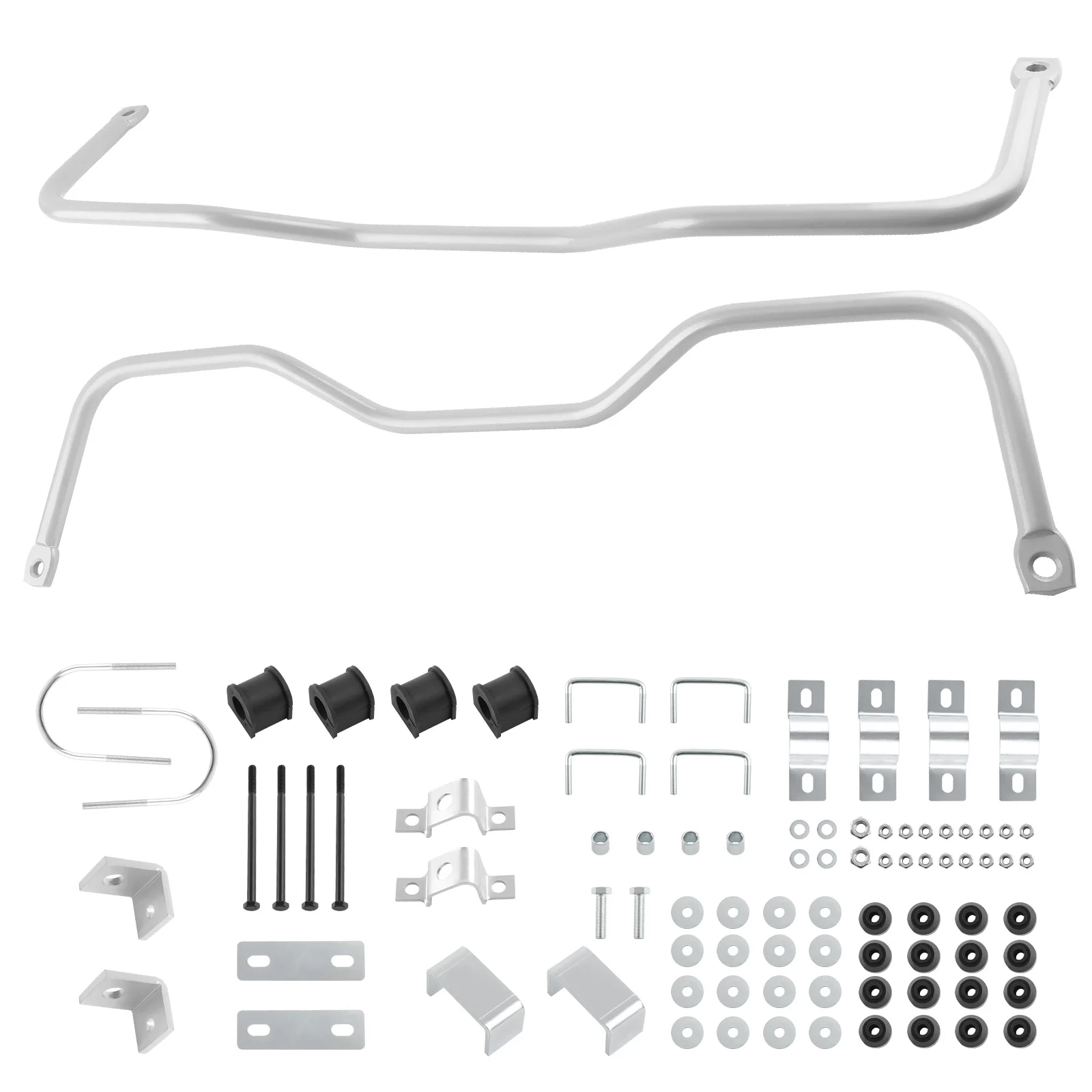 Front and Rear Sway Bars  Linkage Kit for Chevy Car Bel Air Nomad 1955 56
