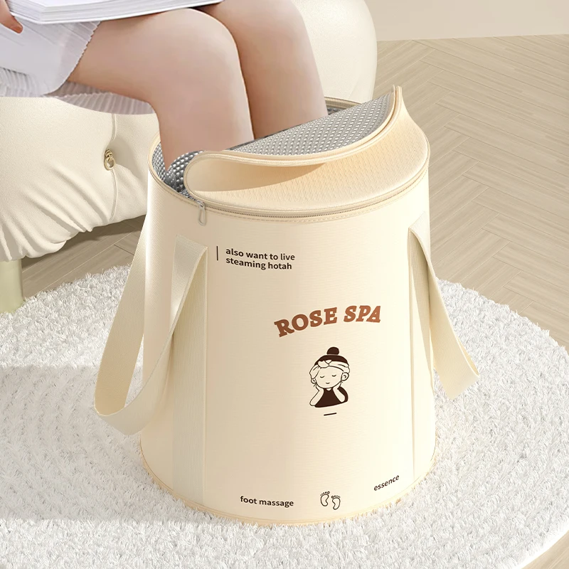 Дорожная переносная сумка для ванны ног Складная Ванна домашняя многофункциональная ванна