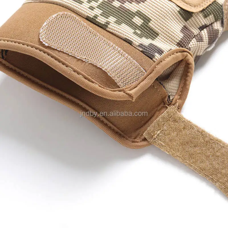 Outdoor CS Game Equipment Half Finger Gloves Custom Paintball Fingerless Tactical Gloves aperçu 4