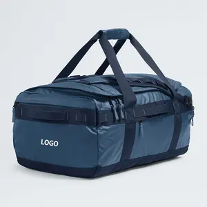 Custom TPU 60L Waterproof Sport Large Gym Tarpaulin Outdoor Weekender Travel Shoulder With Shoe Duffle Tote Bag Backpack for Men