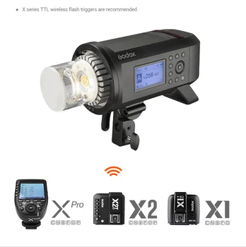 Portable Iutdoor Professional Studio Flash Light Strobe Lights with Camera Flash Light Godox AD600Pro for Photography detail image