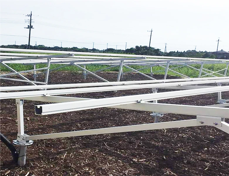 Aluminium Solar Panel Ground Mounting Frames Solar Power System Home 500KW