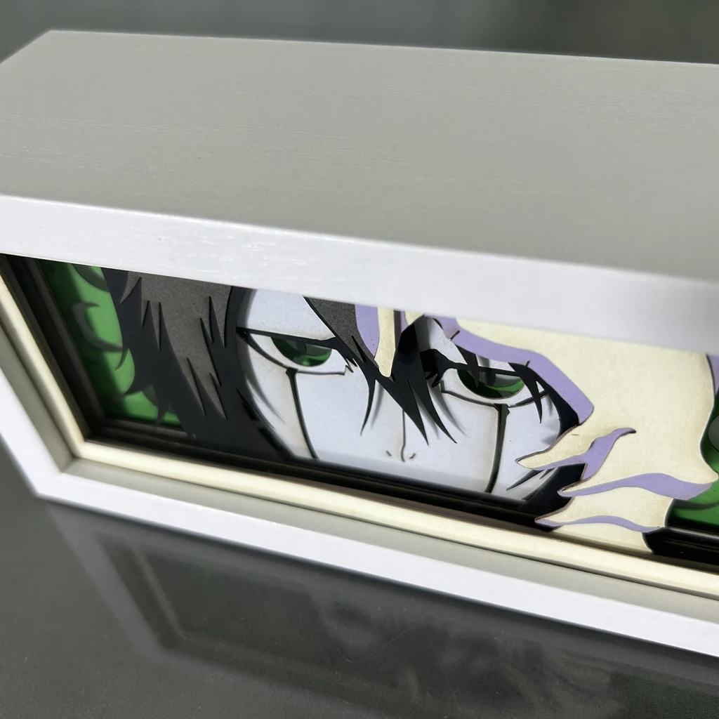 Bleach Parure de lit Ulquiorra cifer pour les fans d'anime, cadeau d'anime, housse de couette Ichigo Kurosaki et 2 taies d'oreiller (135 x 200