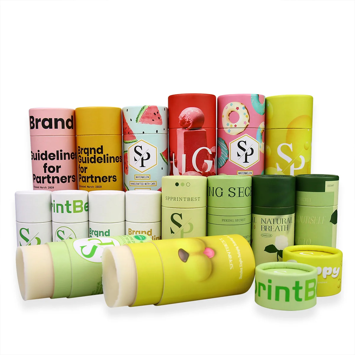 Eco Friendly Biodegradable Container,Push Up Lip Balm Deodorant ...