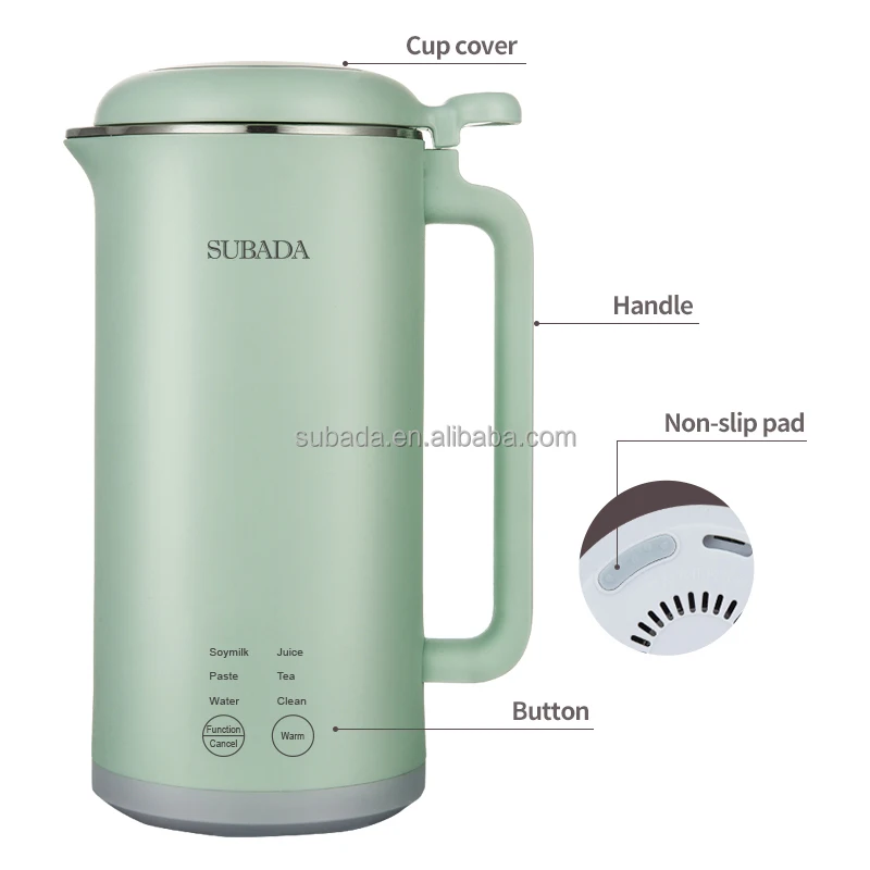 Mini Soy Milk Maker For 12 Person Home Use Nut Almond,Soybean,Vegan