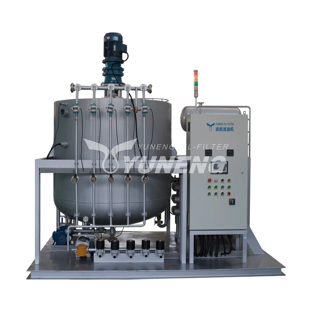 Auto Base Oil to Lubricant Oil Blending Machine, Oil Blender Equipment