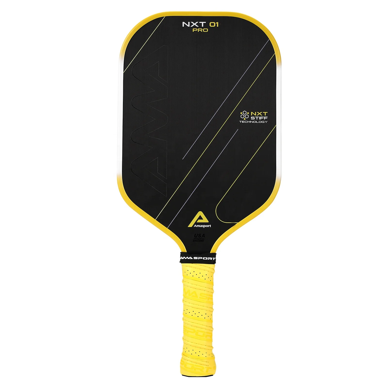 2024 AMASPORT Pro Pickleball Tech NXT 01 - Carbon Fiber Paddle