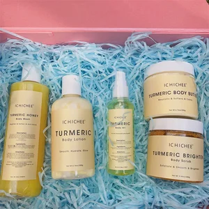 Hot Selling Natural Skin Care LOW MOQ Turmeric Lotion Whipped Body Butter Wholesale with Great Price Black Skin Care Products