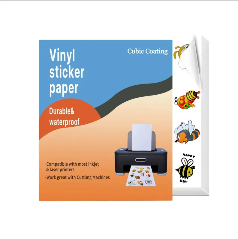 A4 A3 8.5*11 Removable And Reusable Printable Self Adhesive Paper 
