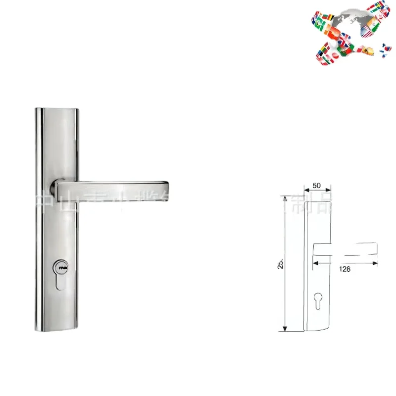 Lever Handle Lock Hidden Meggo Refrigerated Truck Door Handle Lock