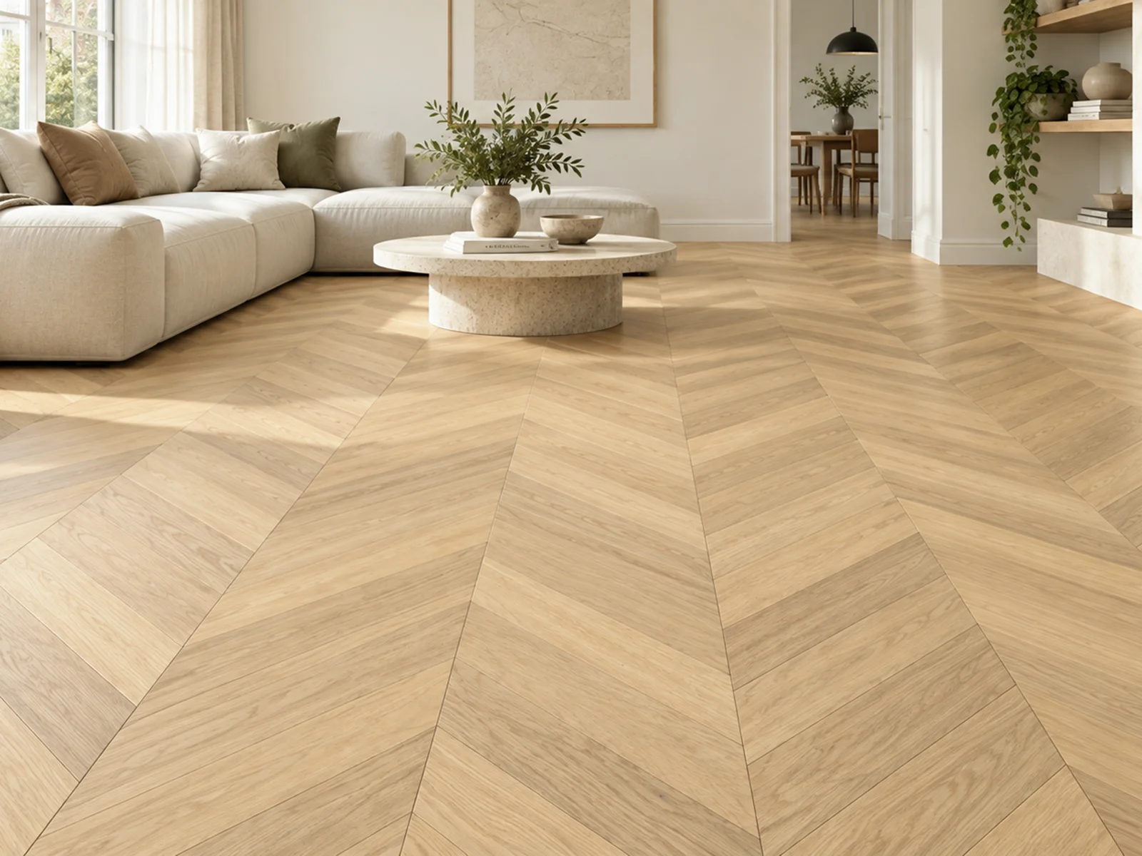 Chevron Flooring