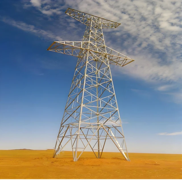 Lightweight Power Tower High Load-Bearing Anti-Corr Rapid Deployment for Remote Area Electricity Distribution