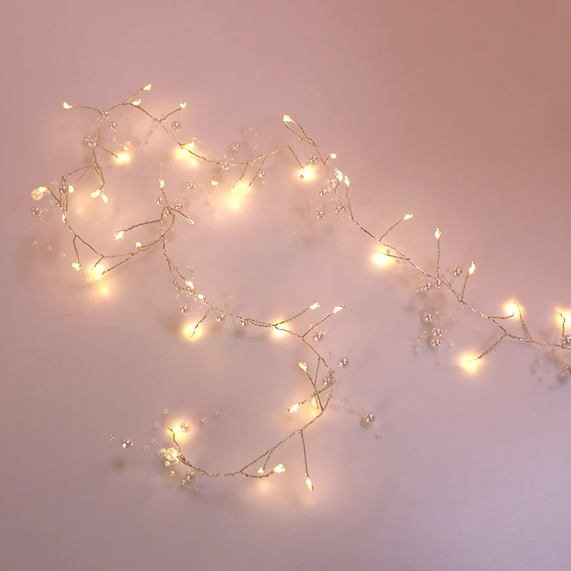 Battery Operated Led Light With Pearl Gift Box Decoration Led Lights