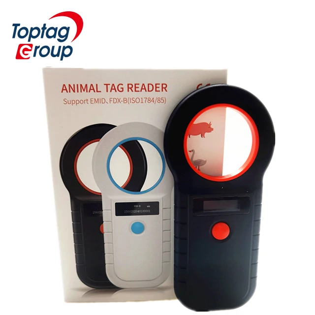 Lecteur De Puces RFID Pour Animaux - Scanner Portable OLED 128 Tags, Lecture FDX-B & EMID 134.2kHz/125kHz, Stockage & USB, Idéal Chiens Chats & Gestion Animaux